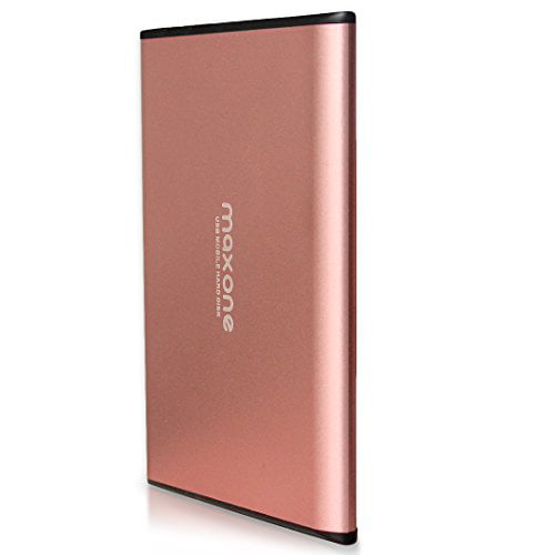 USB Cable Mesh Pocket fits Dongle SD Card Rose Gold Canboc Hard Carrying Case for Maxone 250GB 320GB 500GB 1TB 2TB Ultra Slim Portable External Hard Drive HDD USB 3.0 Flash Drives 